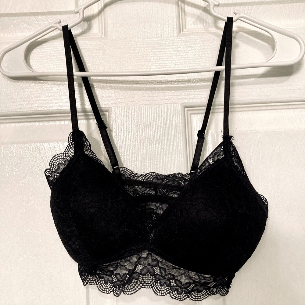 Black Bralette - Abs Allen Schwartz